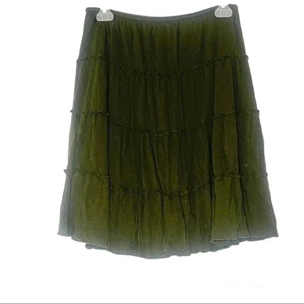 Old navy tiered peasant prairie skirt m 8/10